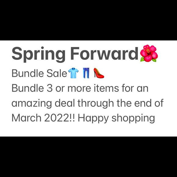 Spring Forward Bundle Sale - Picture 1 of 1